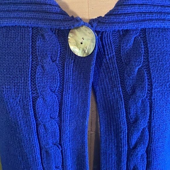 Kim Rogers one botton, open sweater. Vintage. Women’s M. - Picture 4 of 6